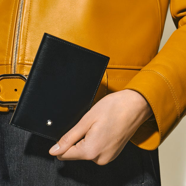 Κάρτα Montblanc Meisterstück 4 θέσεων μαύρη 198321