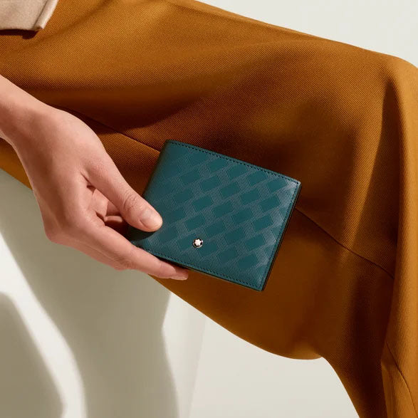 Montblanc portafoglio 6 scomparti Extreme 3.0 blu avio 198868