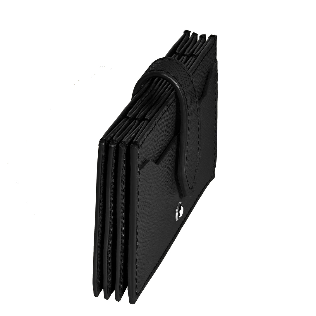 Tarjetero Montblanc 5 compartimentos Sartorial Negro 199380