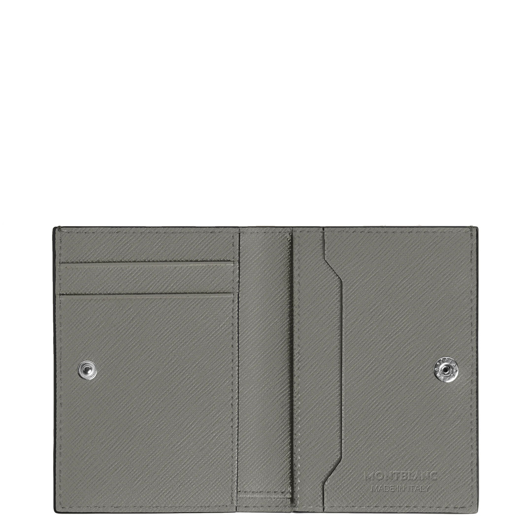 Montblanc miniplånbok 4 fack Sartorial mellangrå 199374