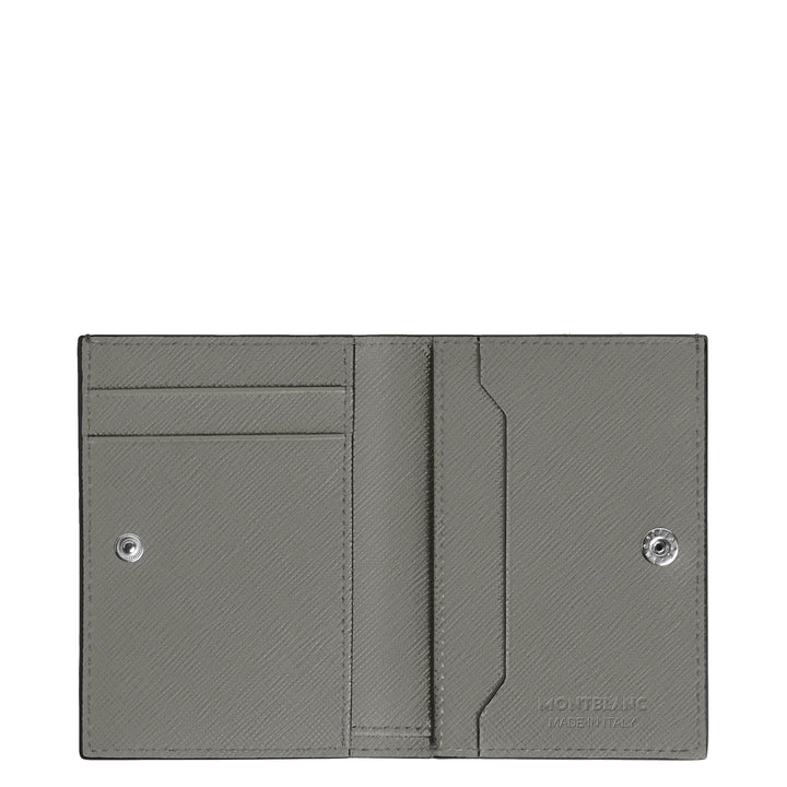 Montblanc miniplånbok 4 fack Sartorial mellangrå 199374