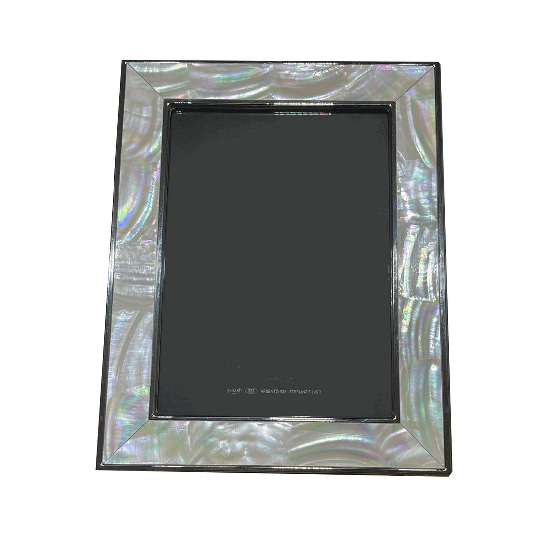 Giovanni Raspini mittlerer Perlmuttrahmen 925 Silber 2404