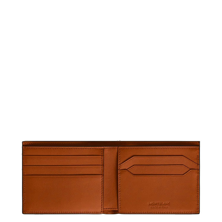 Montblanc Meisterstück wallet 6 compartments rust 198806