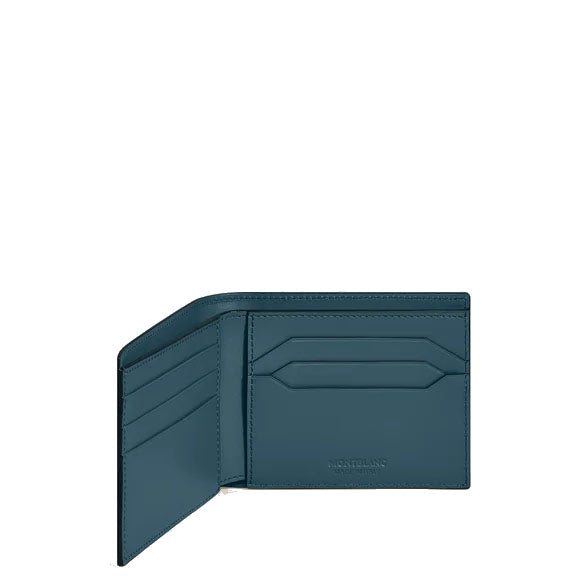 Montblanc portafoglio 6 scomparti Extreme 3.0 blu avio 198868
