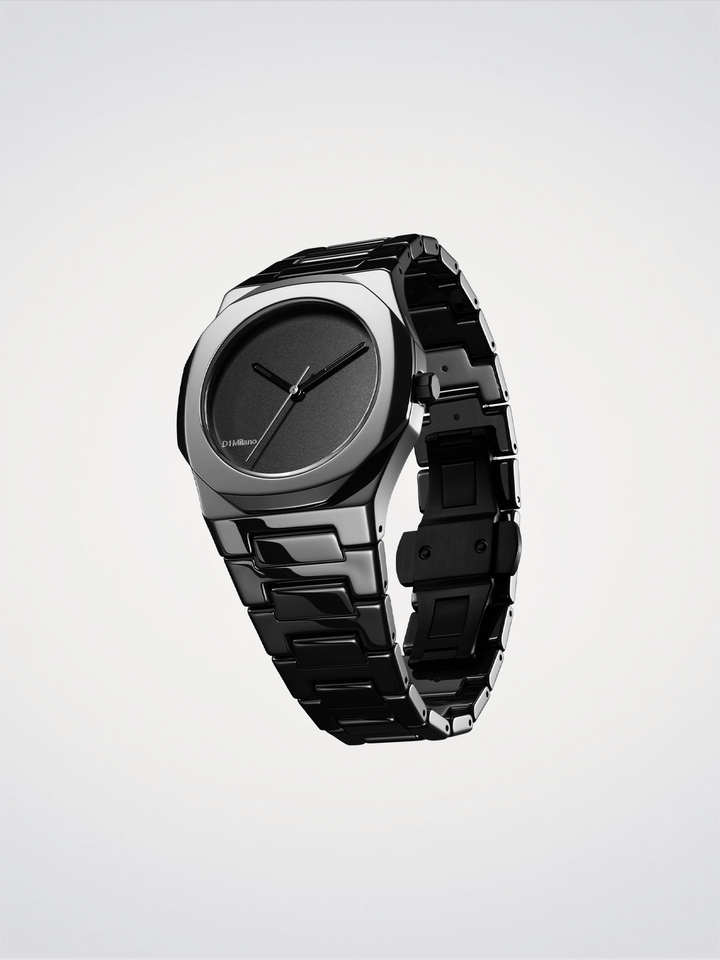 D1 Milano Pure Black Keramik 37 mm D1-CEBU01