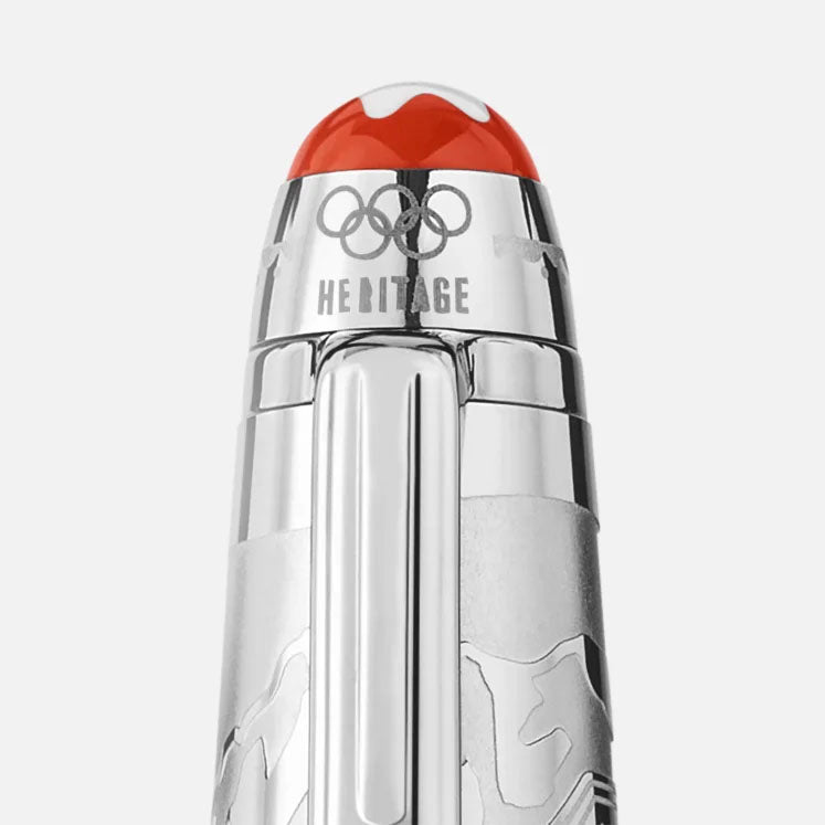 Montblanc Meisterstück X Olympic Heritage Chamonix 1924 Doué Classique ballpoint pen 131369