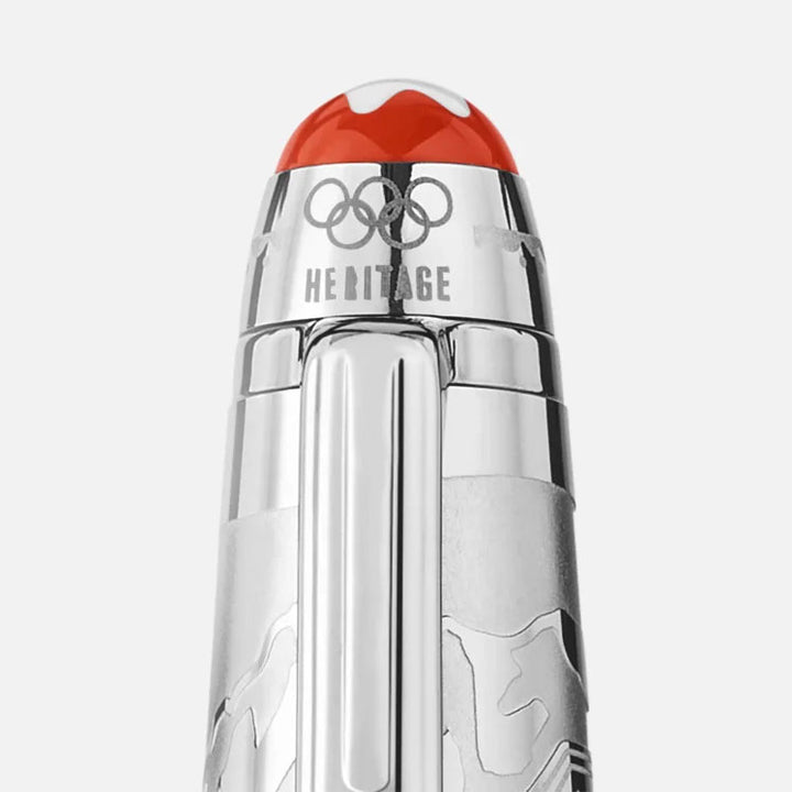 Montblanc Meisterstück X Olympic Heritage Chamonix 1924 Doué Classique ballpoint pen 131369