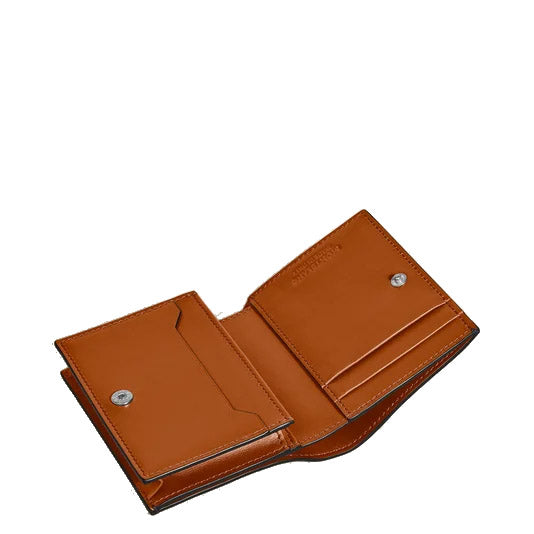 Montblanc portafoglio continental nano Soft blu notte 198752