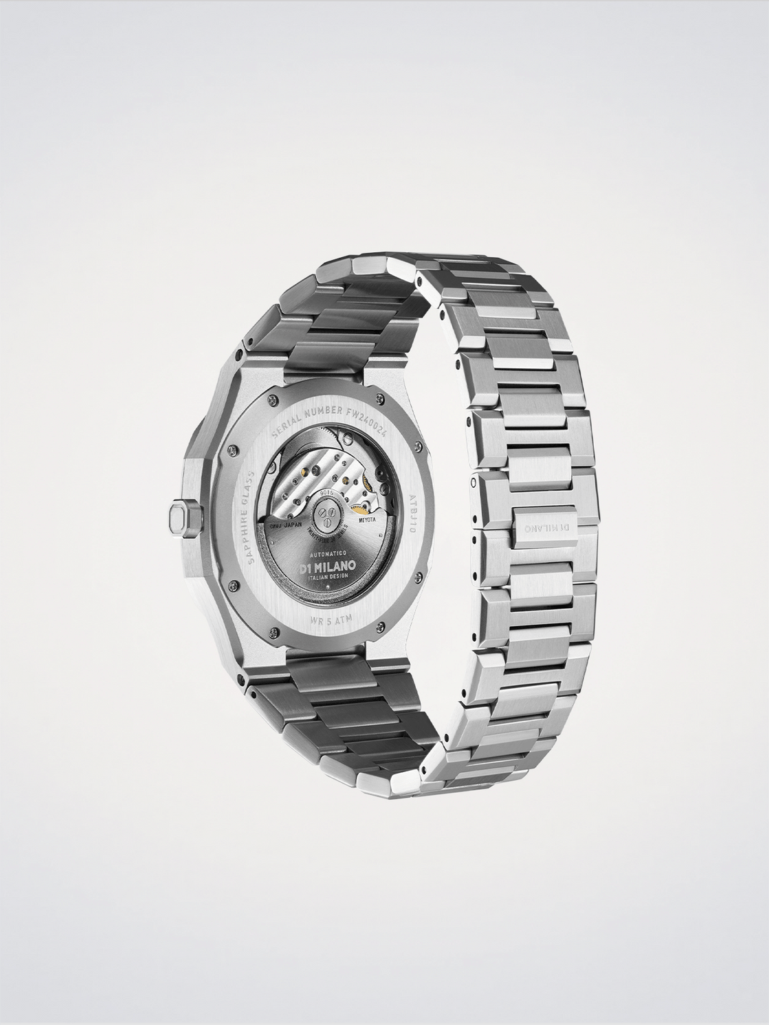 D1 Milano Black Automatic 41,5 mm D1-ATBJ10