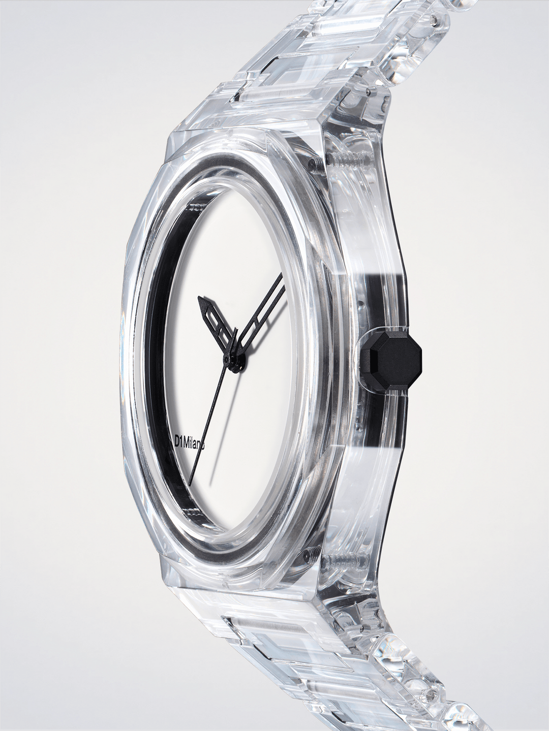 D1 Milano Exp_Nylon Blanc 39 mm D1-NYBJ01