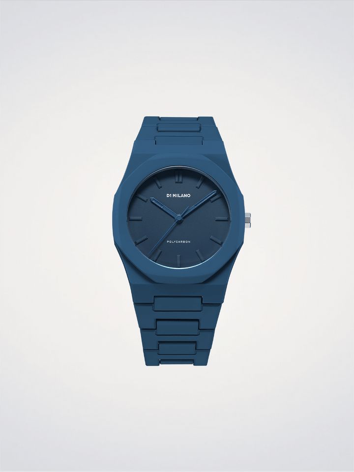 D1 Milano Marineblauw Polycarbon 40,5 mm D1-PCBJ21