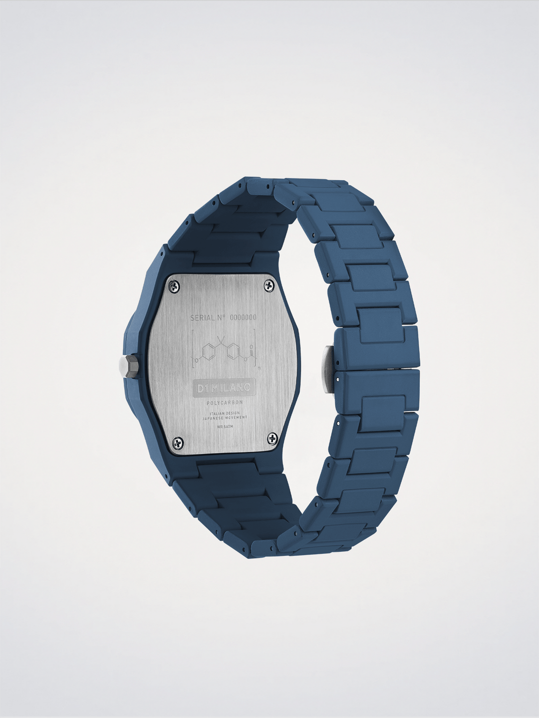 D1 Milano Marineblauw Polycarbon 40,5 mm D1-PCBJ21