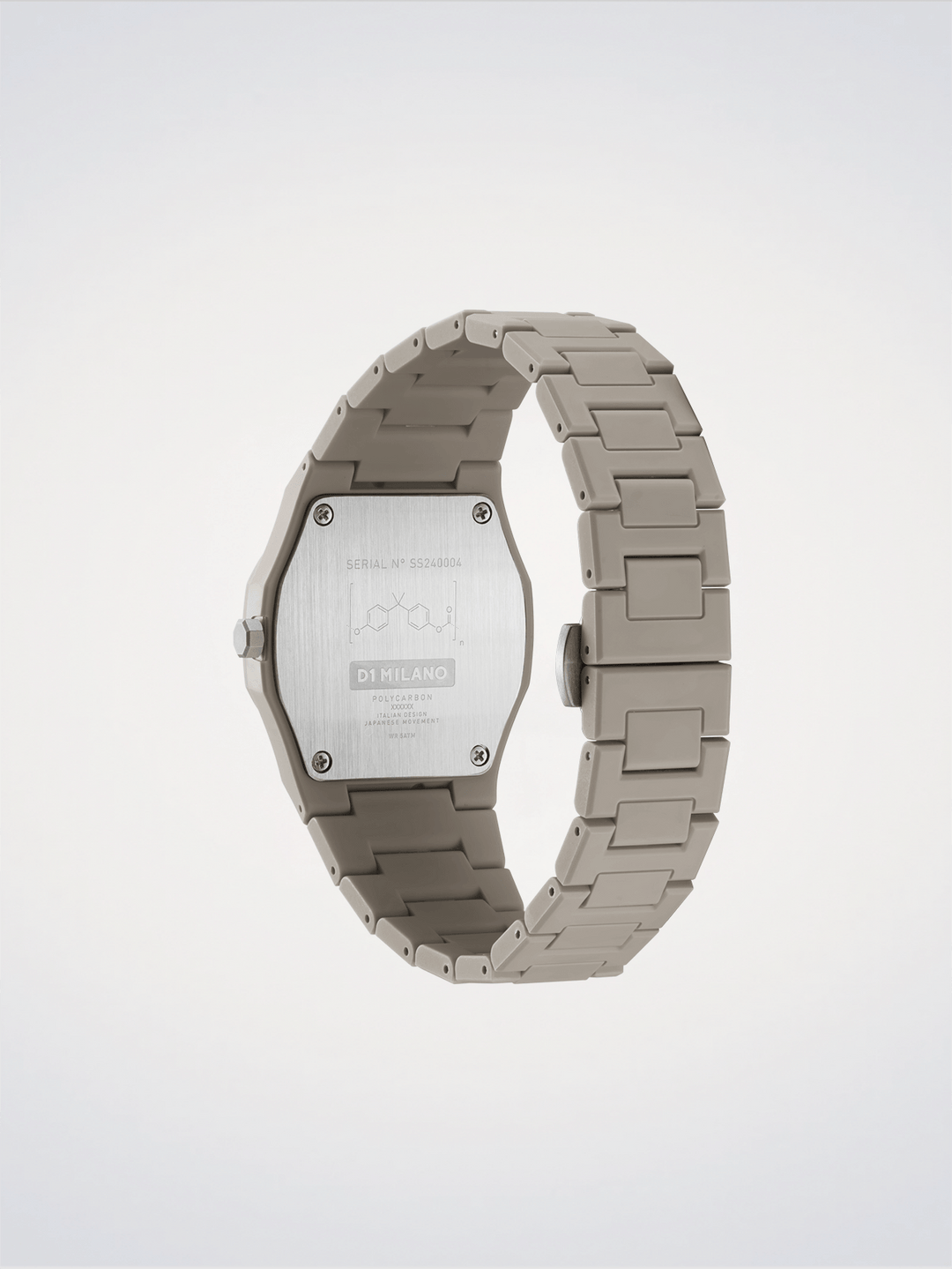 D1 Milano Ecrù Polycarbonaat 37 mm D1-PCBU06