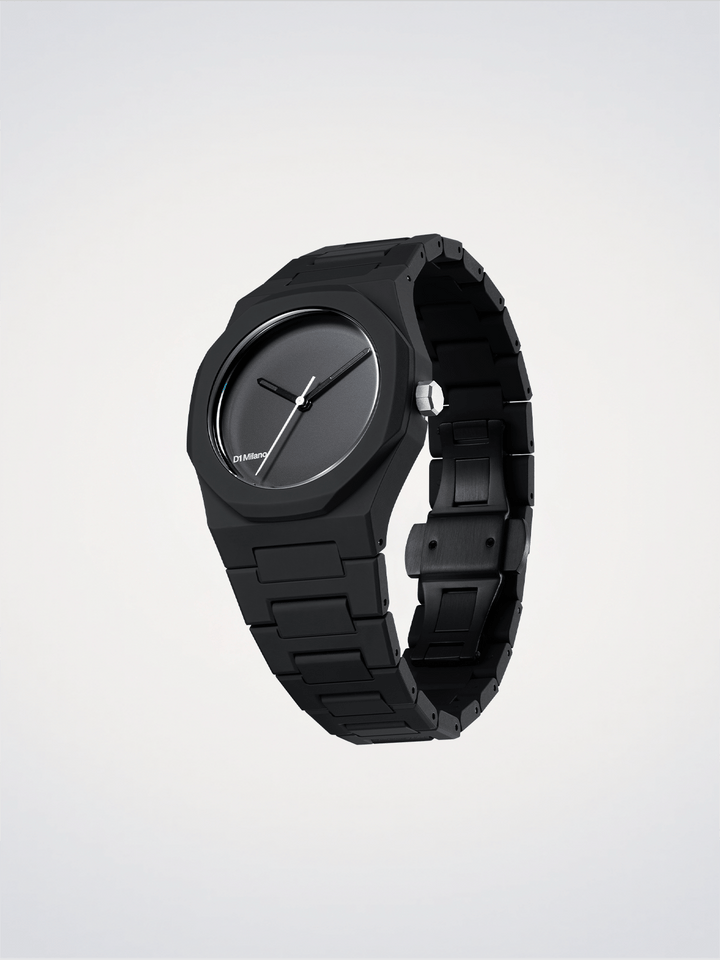 D1 Milano Black_01 Polycarbon karóra 37mm D1-PCBU07