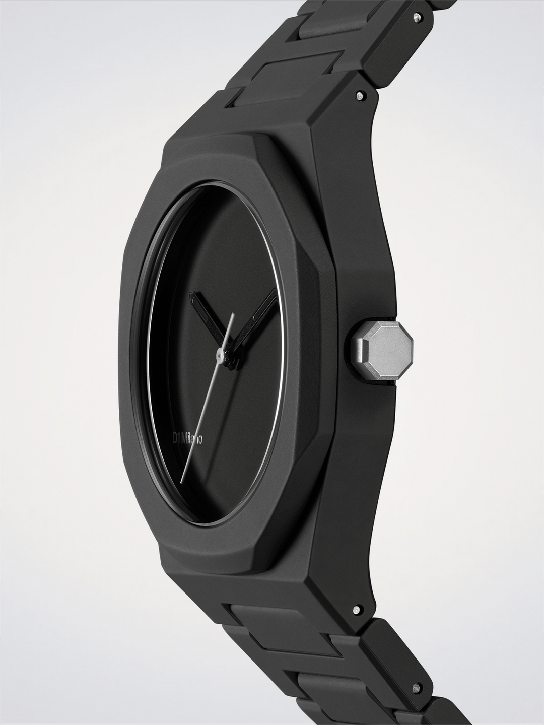 D1 Milano Black_01 Polycarbon karóra 37mm D1-PCBU07
