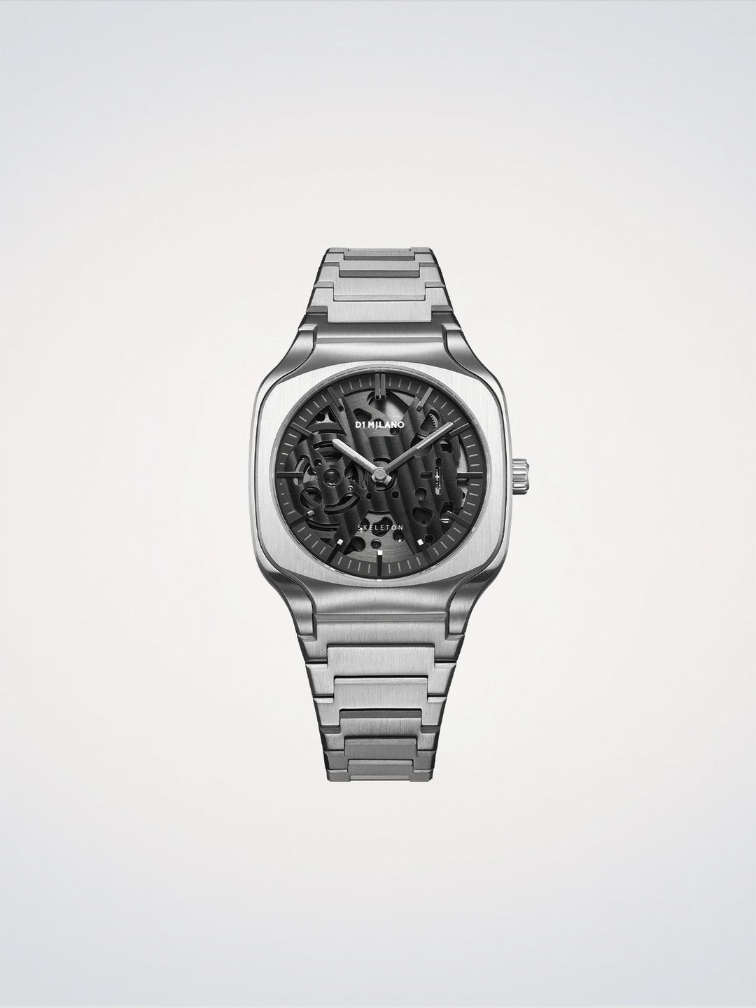 D1 Milano szürke mélység, négyzet alakú csontváz 37 mm D1-SLBJ01