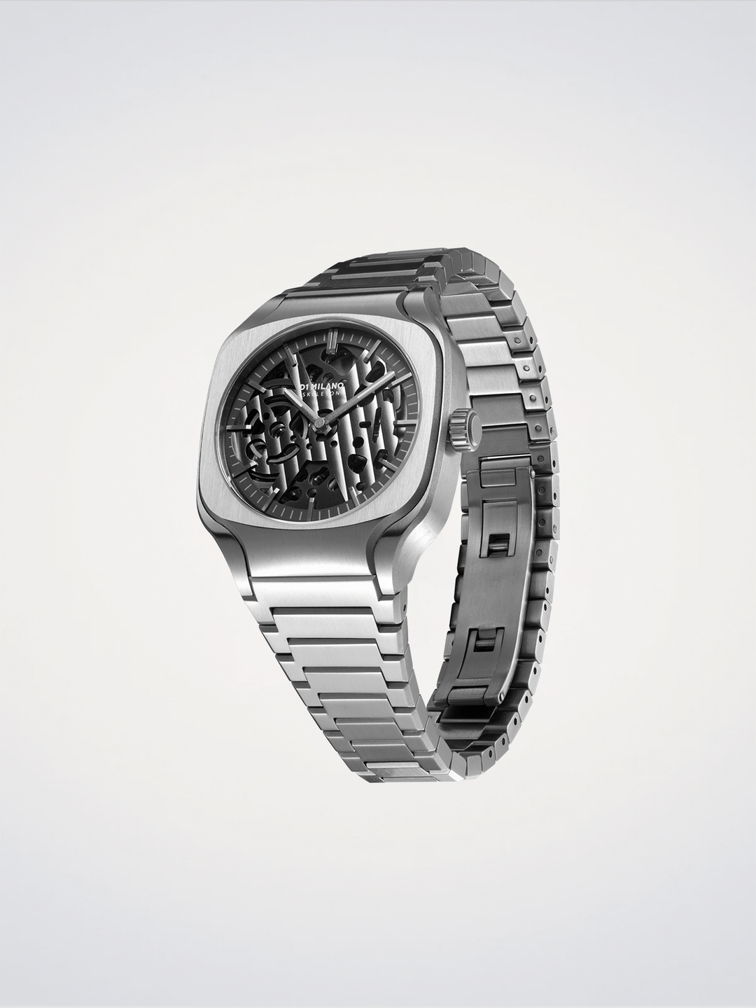 D1 Milano szürke mélység, négyzet alakú csontváz 37 mm D1-SLBJ01