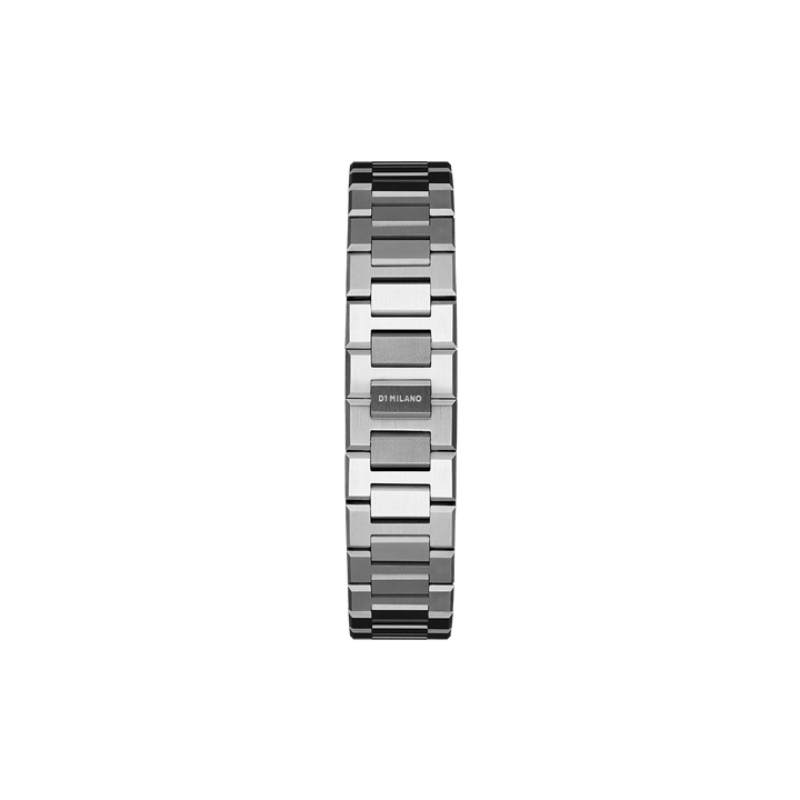 Reloj ultrafino plateado D1 Milano 38 mm D1-SP-UT38BR01