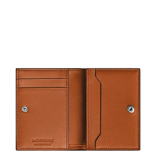 Montblanc portafoglio continental nano Soft blu notte 198752