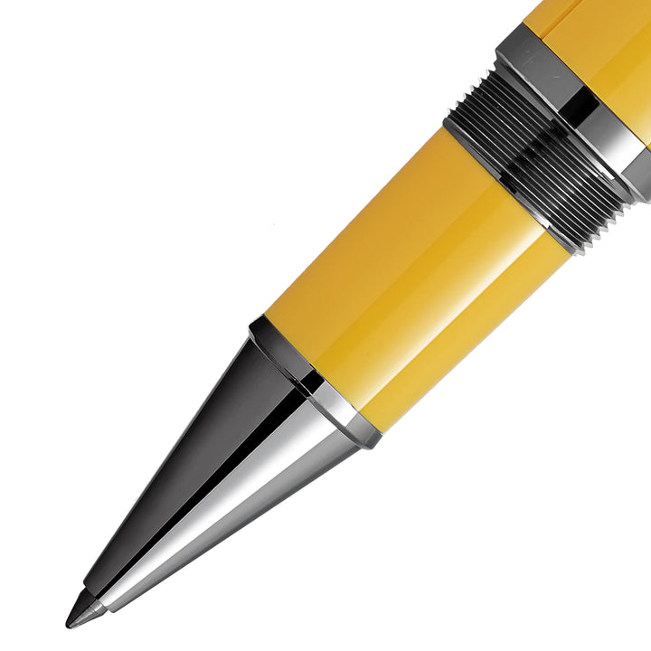 Montblanc roller Grands personnages Enzo Ferrari Édition spéciale Modena Jaune 130662