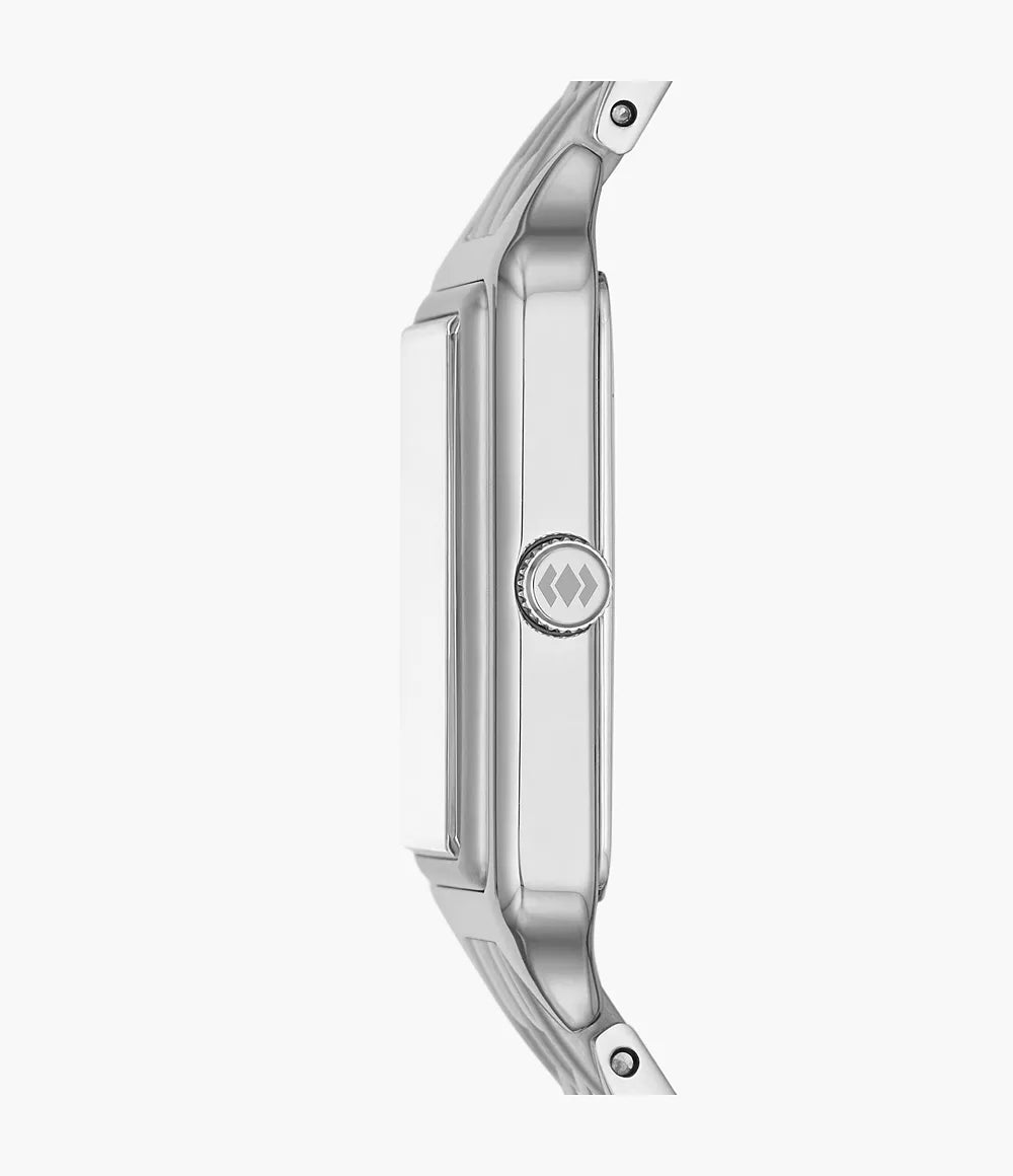 Fossil horloge Raquel 23mm zilver quartz staal ES5221