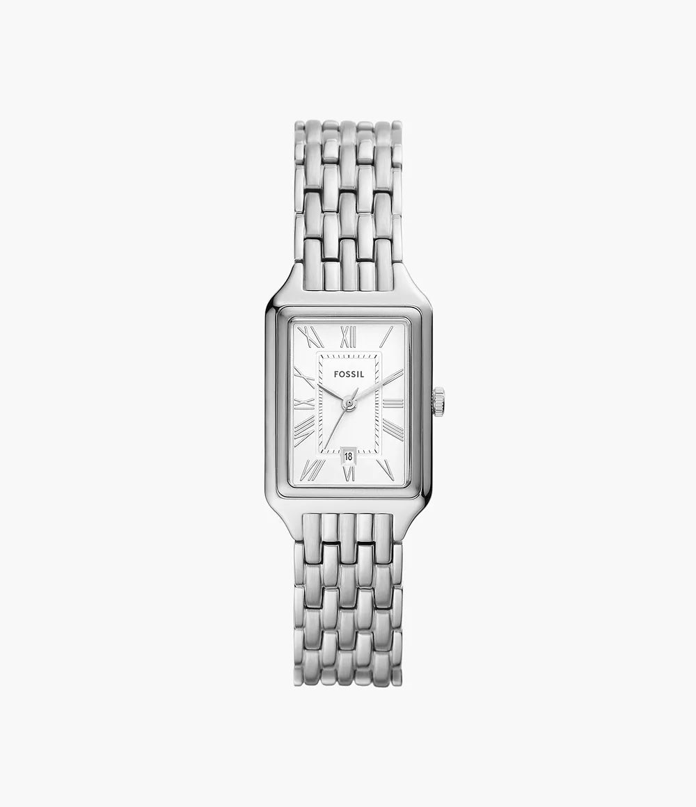 Fossil horloge Raquel 23mm zilver quartz staal ES5221