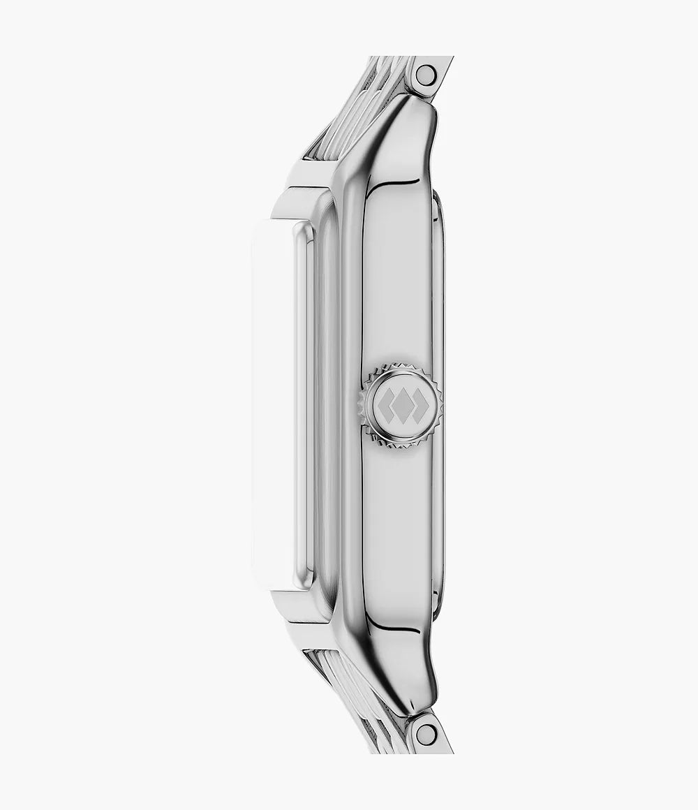 Ceas Fossil Raquel mini 18mm oțel cuarț argintiu ES5469