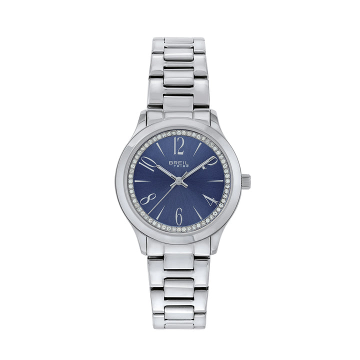 Breil horloge Abby 32mm blauw quartz staal EW0753