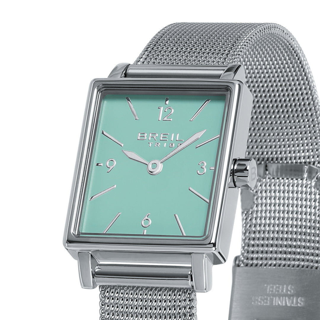 Ceas Breil Dreamy Sorbet 20x23mm verde quartz otel EW0772