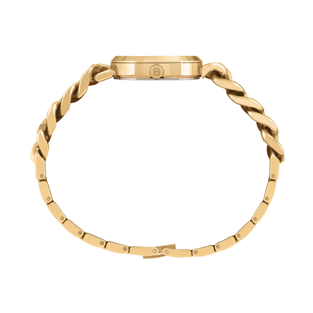 Reloj Breil Blanche 28mm acero cuarzo blanco IP acabado dorado ew0790