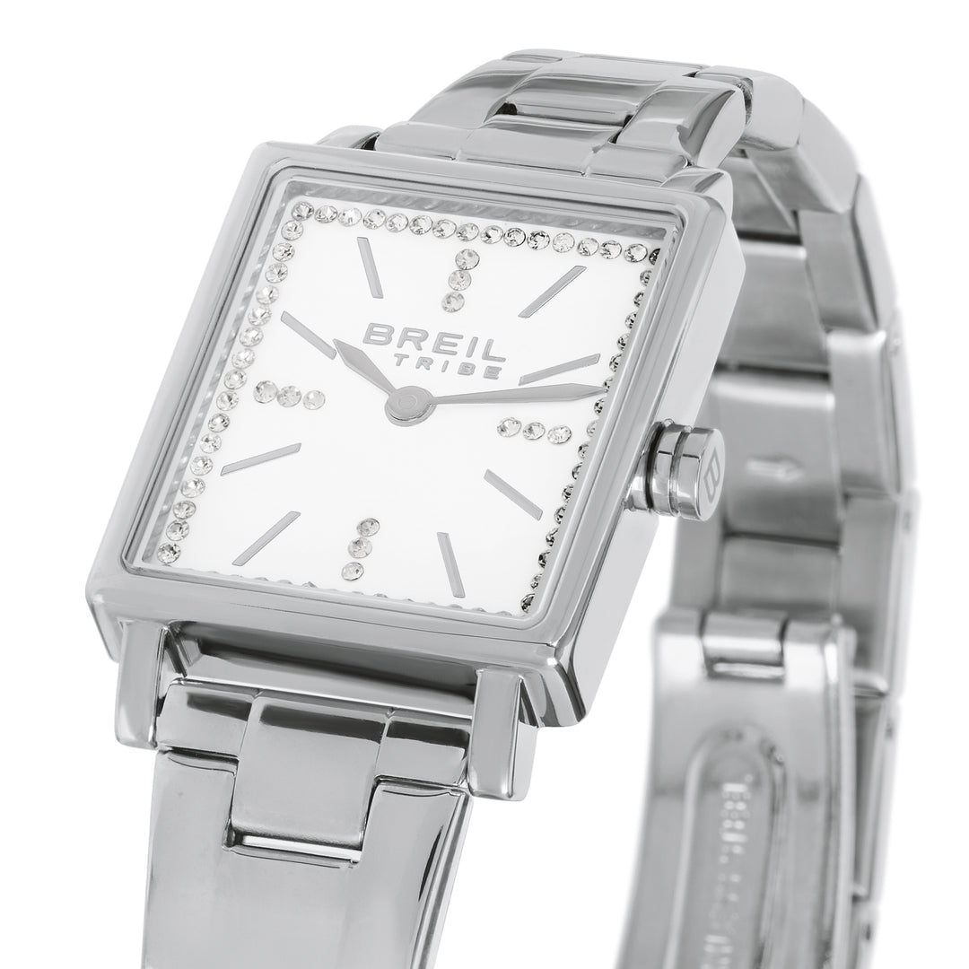 Relógio Breil Divine 23mm aço quartzo branco EW0797