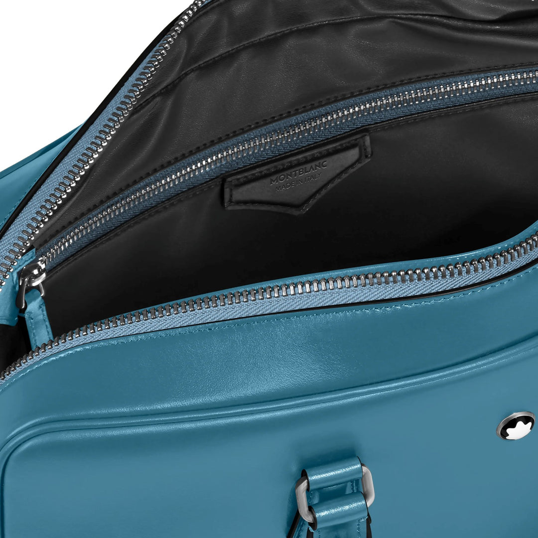 Montblanc Meisterstück dokumentholder i røget blå skravering 199272