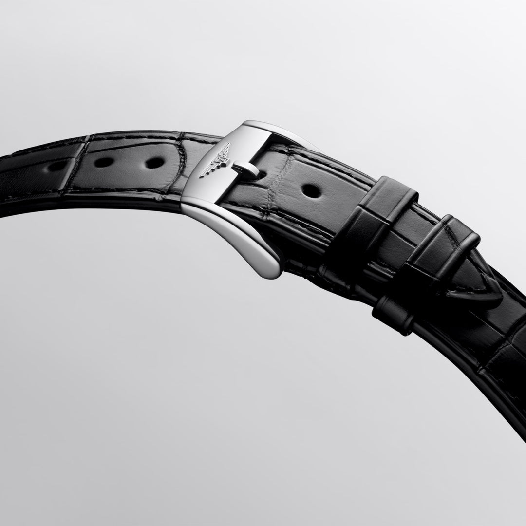 Longines óra Conquest Heritage A Snake Edition éve, 40 mm-es piros automata acél L1.651.4.09.2