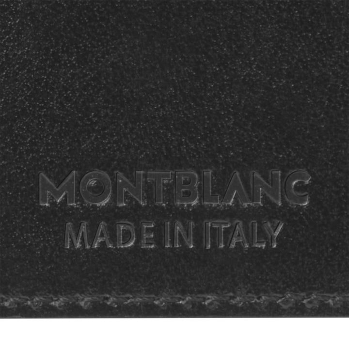 Montblanc Meisterstück pung 6 rum med pengeklemme sort 198313