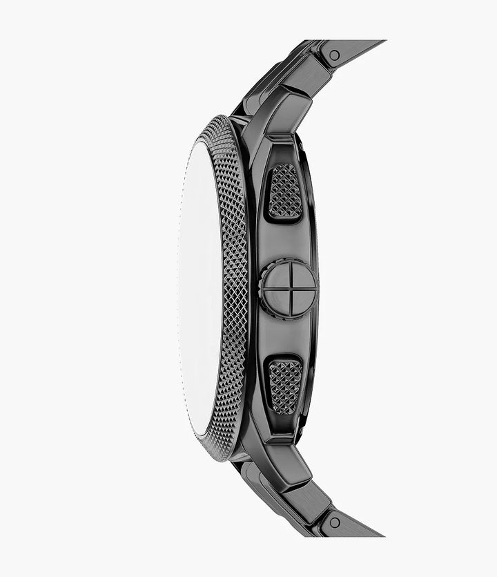 Fossil Machine Chrono ur 44mm gråt kvartsstål PVD gunmetal finish FS6160