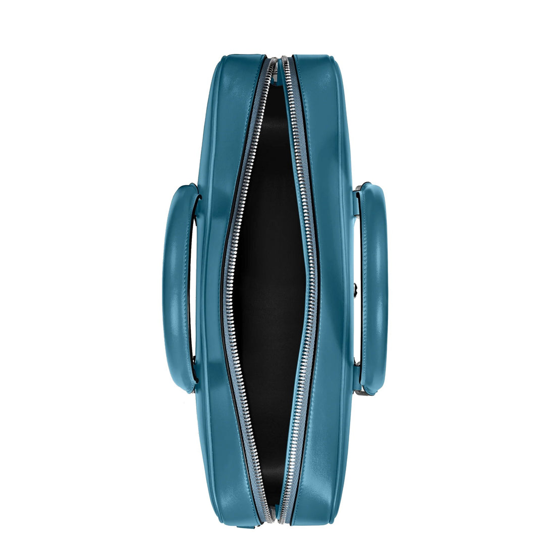 Montblanc Meisterstück dokumentholder i røget blå skravering 199272