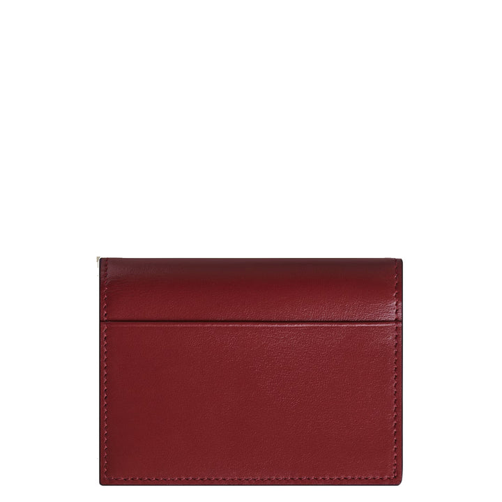 Etui na karty kredytowe Montblanc 4cc Meisterstück ciemna rdza 198811