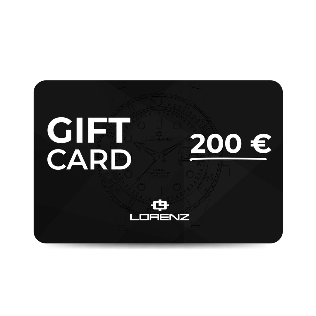 Karta upominkowa Lorenz 200 EURO GIFT200