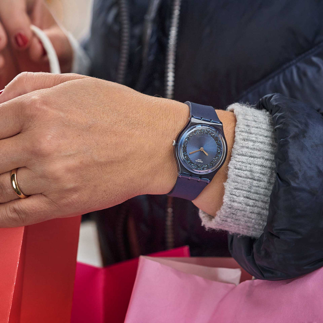 Swatch óra SIDERAL BLUE Originals Gent 34mm GN269