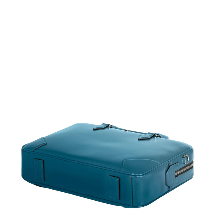 Montblanc Meisterstück dokumentholder i røget blå skravering 199272