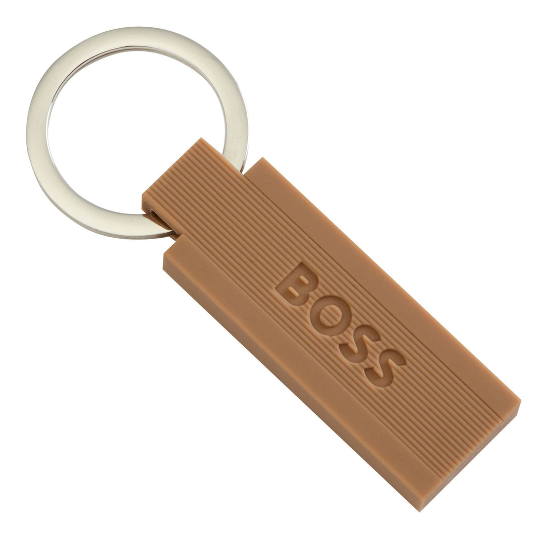Hugo Boss Sleutelhanger Edge Iconisch Kameel HAK421X