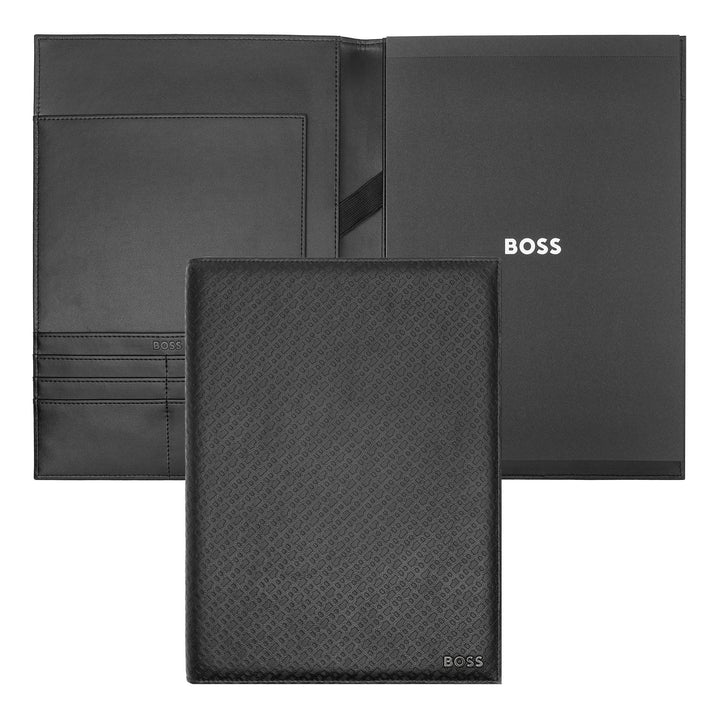 Hugo Boss A4 monogrammappa fekete HDF412A