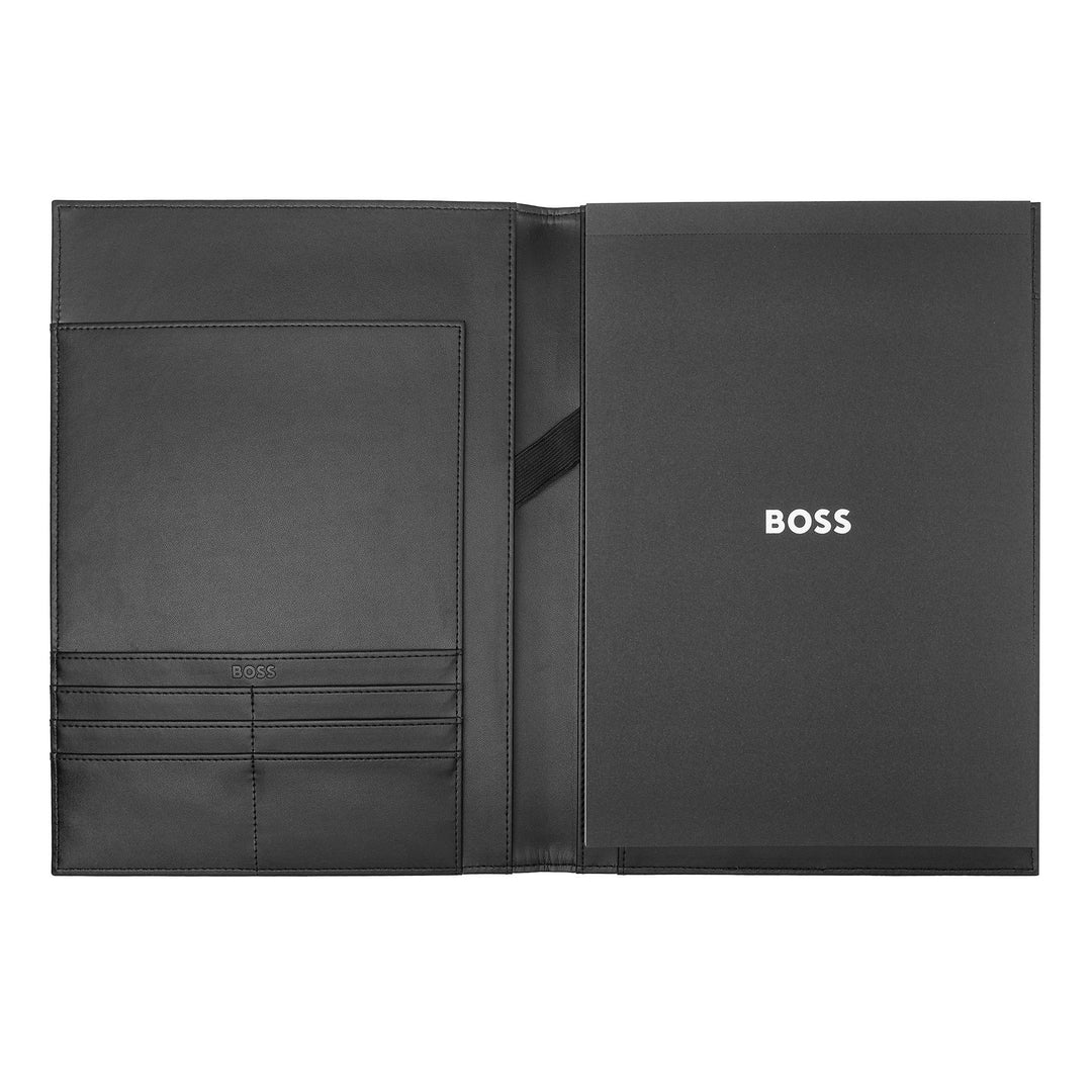 Hugo Boss A4 monogrammappa fekete HDF412A
