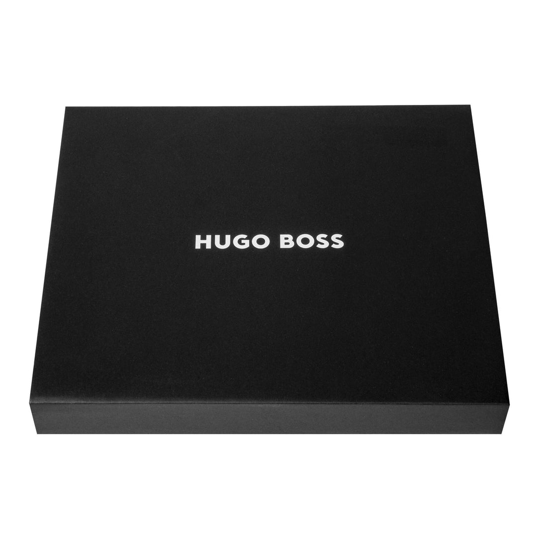 Hugo Boss Cartella A5 Pinstripe Nero HDM210A