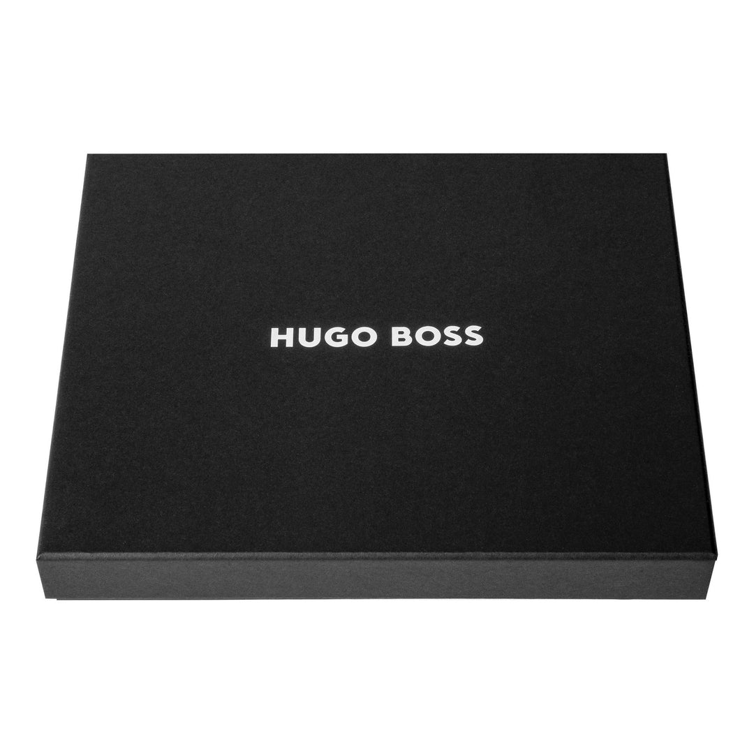 Hugo Boss Cartella A5 Pinstripe Nero HDM210A