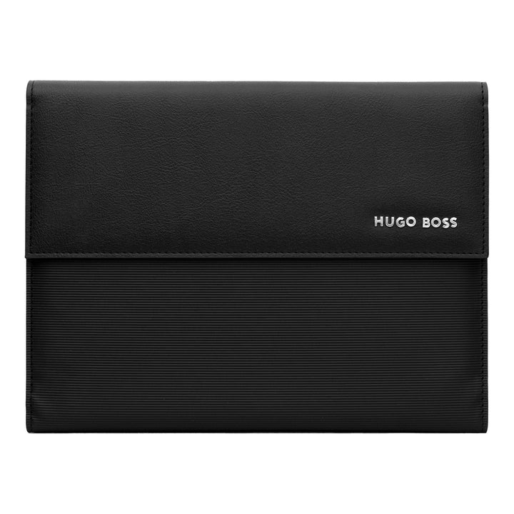Hugo Boss Cartella A5 Pinstripe Nero HDM210A