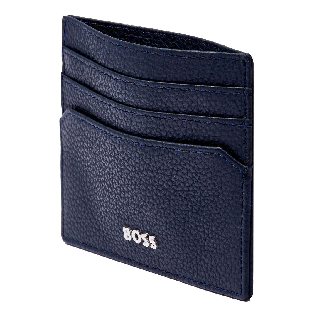 Tarjetero Hugo Boss Classic Grained Navy HLC416N