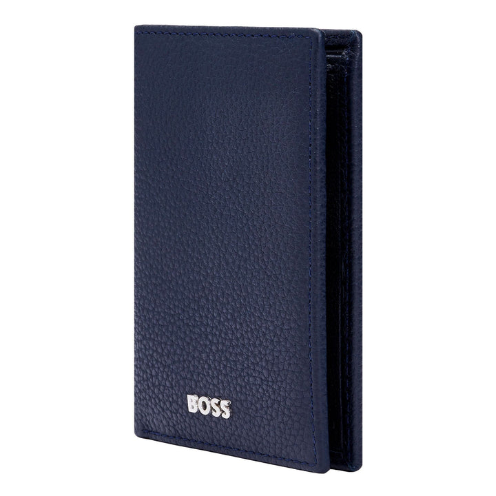 Hugo Boss Porta carte pieghevole Classic Grained Navy HLE416N