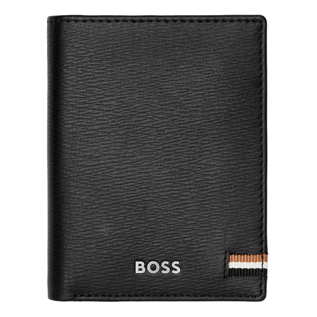 Hugo Boss Porta carte pieghevole Iconic Black HLE421A
