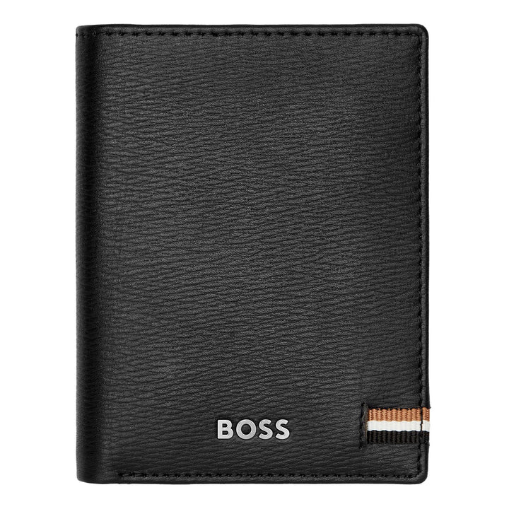 Hugo Boss Porta carte pieghevole Iconic Black HLE421A